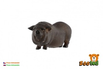 Prase vietnamské zooted plast 7cm v sáčku