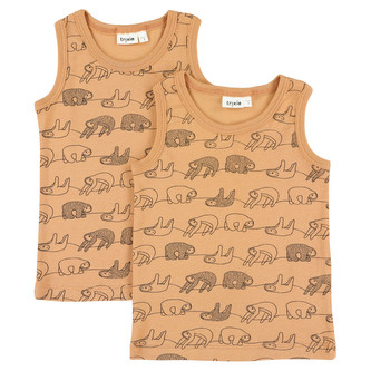 Spodní tílko Trixie 2 ks - Silly Sloth 8 let