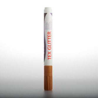 DARWI TEX GLITTER fixa na textil - Měděná 6 ml