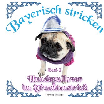 Hundepullover im Trachtenstrick