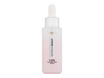 L'Oréal Paris Glycolic-Bright Pleťové sérum 1.0% Glycolic Acid Serum 30 ml pro ženy
