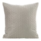 Polštář LOIS béžová 40x40 cm Mybesthome