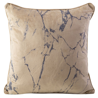 Polštář MAICO velvet cappuccino 40x40 cm Mybesthome