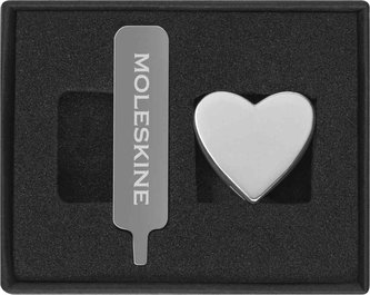 Moleskine Ozdoba na zápisník Moleskine - srdce