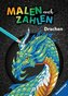 Ravensburger Malen nach Zahlen Drachen - 64 Seiten - 32 Motive für Stiftepackungen mit 24 Farben (Stifte nicht enthalten) - Malb