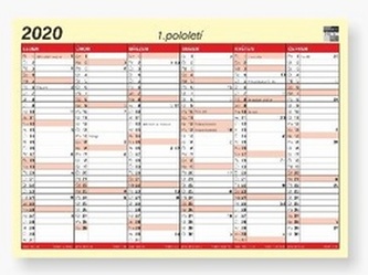 Kalendář lístkový 2020 A3