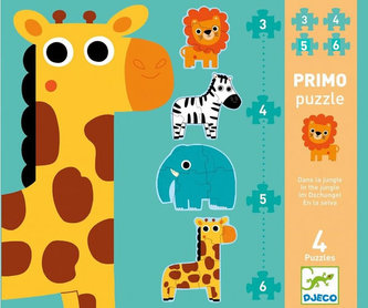 Djeco První puzzle jungle