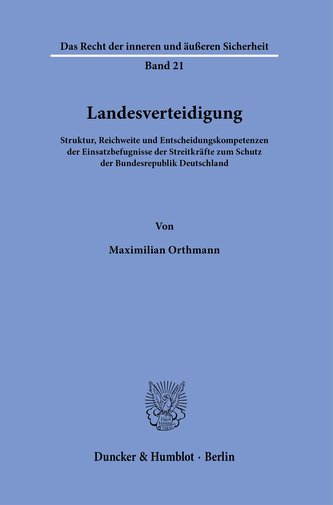 Landesverteidigung.