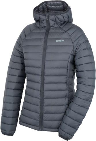 Dámská péřová bunda Dreeser L dk. grey - S