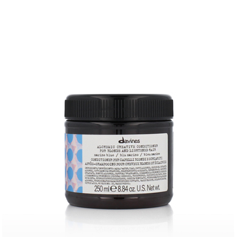 Davines Alchemic Creative Conditioner For Blonde And Lightened Hair Marine Blue 250 ml