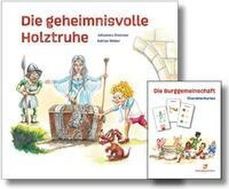 Die Burggemeinschaft - Buch und Charakterkarten E