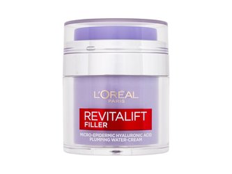 L'Oréal Paris Revitalift Filler HA Denní pleťový krém Plumping Water-Cream 50 ml pro ženy