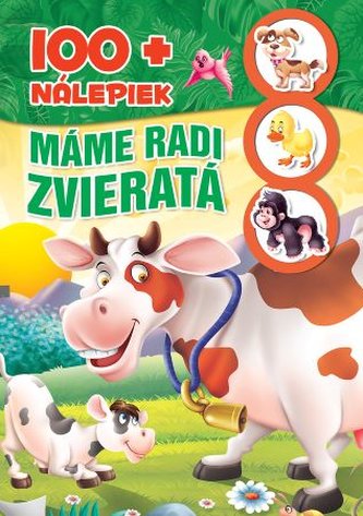 100+ nálepiek - Máme radi zvieratá