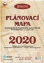Plánovací roční mapa RETRO skládaná - nástěnný kalendář 2020