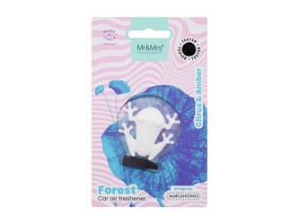 Mr&Mrs Fragrance Forest Vůně do auta Frog 1 ks White unisex