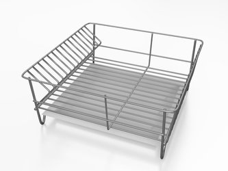 ODKAPÁVAČ NA NÁDOBÍ 36 STŘÍBRNÝ S PODNOSEM MET