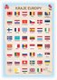 Plakat edukacyjny - Kraje Europy A3