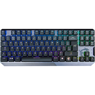 Herní klávesnice MSI Vigor GK50 Low Profile TKL Black