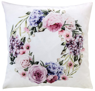 Polštář ROSETTE 40x40 cm, motiv B, mikrovlákno  ESSEX