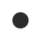 HEYDA ozdobná děrovačka velikost L - vlnitý kruh 2,5 cm