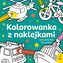 Kolorowe pojazdy. Kolorowanka z naklejkami