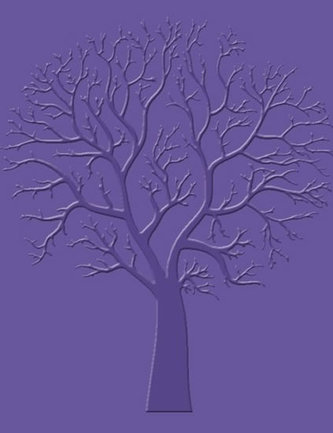 Embosovací kapsa - strom 10 x 14 cm