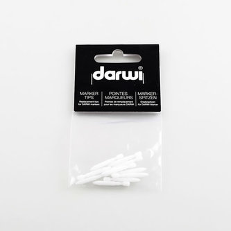 DARWI ACRYL OPAK akrylová fixa 1 mm - náhradní hroty 10ks do fixy