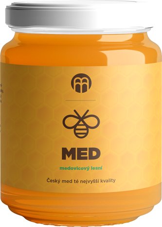 BrainMax Pure Med medovicový lesní, 950 g