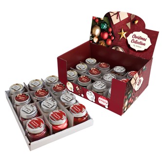 ARÔME Svíčka s přáním 28g, Winter, 4 vůně v mixu