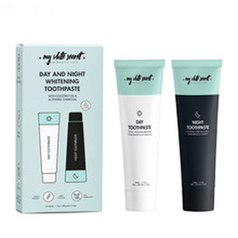 My White Secret Denní a noční bělicí zubní pasta (Day & Night Toothpaste) 2 x 50 ml unisex