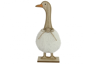 Dřevěná husa Siep 35x14x6 cm