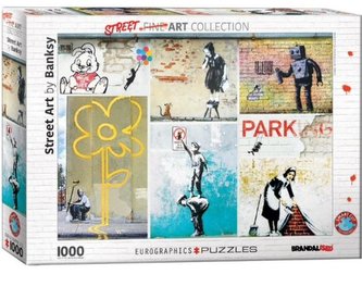 Puzzle 1000 Banksy Street Art.