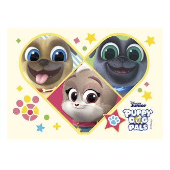 Fondánový list Kámoši hafíci - puppy dog pals 21x14,8cm - Dekora