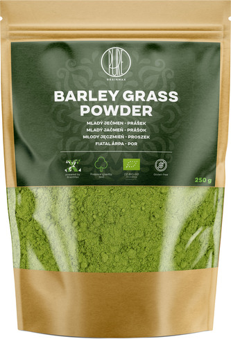 BrainMax Pure Mladý ječmen BIO, 250 g