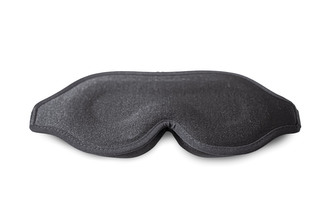 Anatomicky tvarovaná maska na spaní (černá) MIND