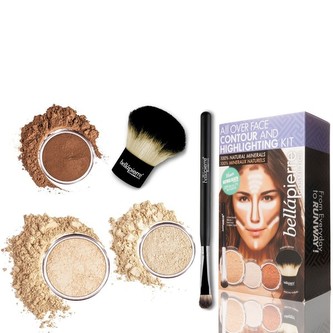 BELLÁPIERRE Sada na konturování a rozjasnění tváře Odstín: Medium