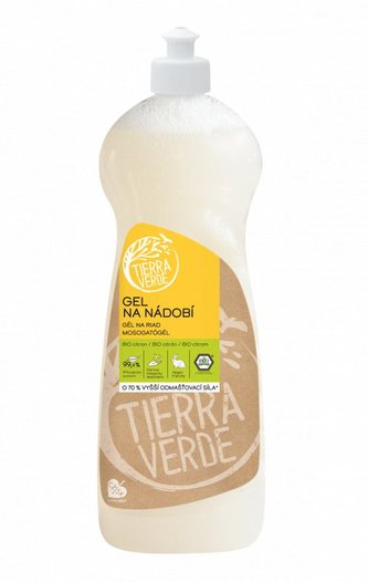 Gel na nádobí s BIO citrónovou silicí 1 l