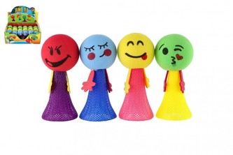 Hip Hop míček vyskakující pěna/plast 9cm