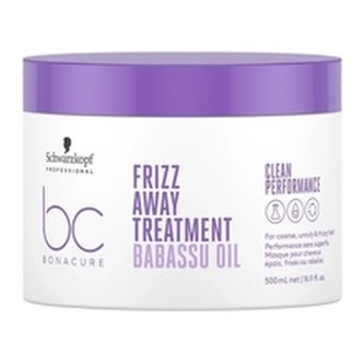 Schwarzkopf Professional Vyživující maska pro nepoddajné a krepaté vlasy Bonacure Frizz Away (Treatment) Objem 200 ml woman