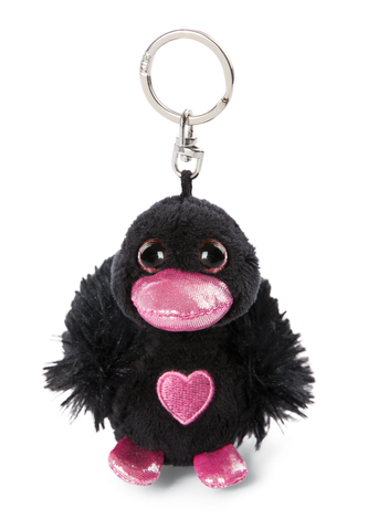 NICI klíčenka Love Černá labuť 8cm, GREEN