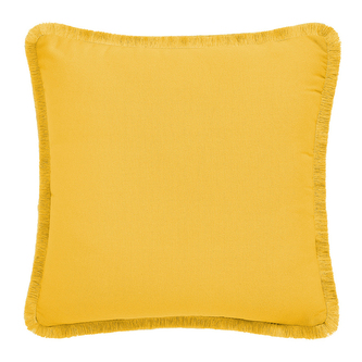 Polštář CHICA BOCCA 100% bavlna mustard/hořčicová 40x40 cm Mybesthome