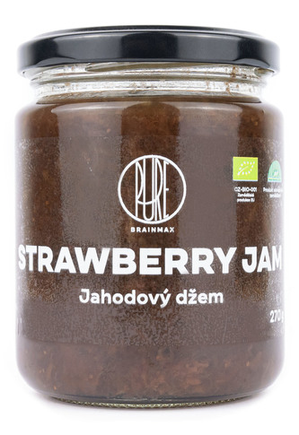 BrainMax Pure Džem Jahoda BIO, 270g