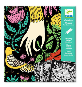 Djeco Sametové malování Pohádková země