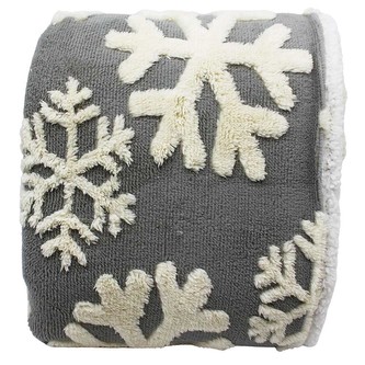 HOME ELEMENTS Beránková deka s jacquard vzorem 150 x 200 cm, 480 GSM