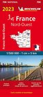 Northwestern France 2023- Michelin National Map 706