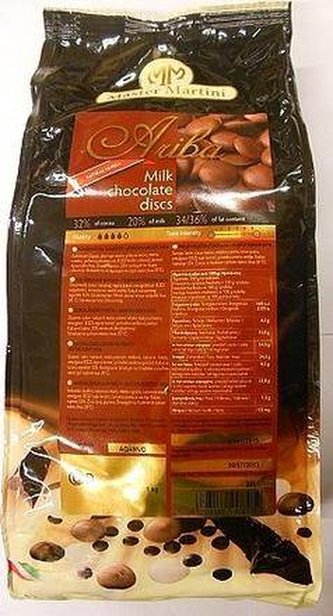 Mléčná čokoláda 1kg 32% - Master Martini