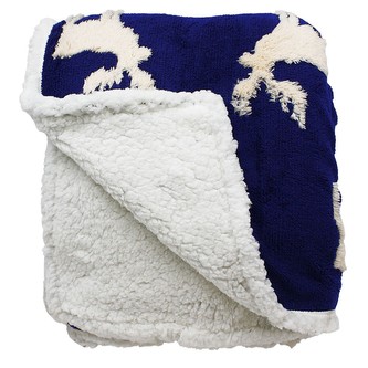 HOME ELEMENTS Beránková deka s jacquard vzorem 150 x 200 cm, 480 GSM