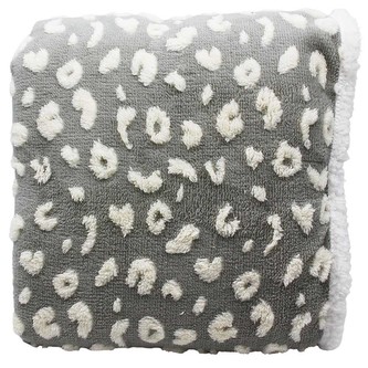 HOME ELEMENTS Beránková deka s jacquard vzorem 150 x 200 cm, 480 GSM