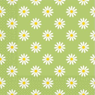 UBROUSKY 3VRSTVÉ KOPRETINY 33X33CM, ZELENÁ