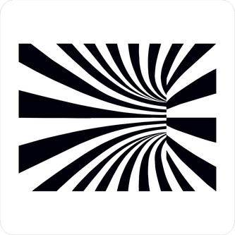 ARTEMISS Tunel - plastová šablona 397 Rozměr: G 29x29cm